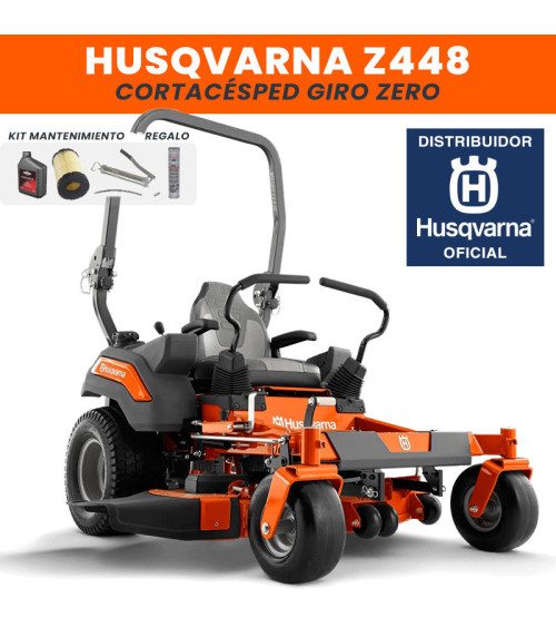 Cortacésped Giro Zero Husqvarna Z448 122cm 27HP