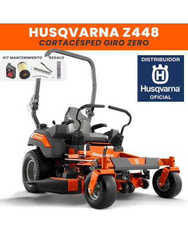 Cortacésped Giro Zero Husqvarna Z448 122cm 27HP