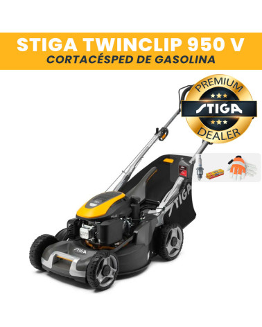 Cortacésped gasolina Stiga Twinclip 950 V 196cc 48cm