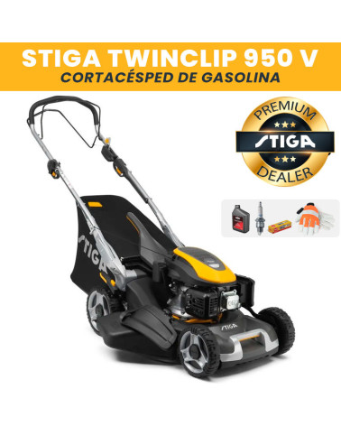 Cortacésped gasolina Stiga Twinclip 950 V 196cc 48cm