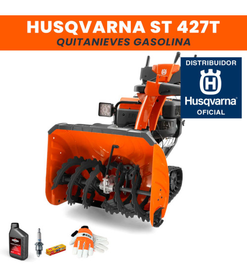 Quitanieves gasolina Husqvarna ST 427T 69cm 369cc