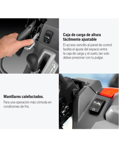 Quitanieves gasolina Husqvarna ST 427T 69cm 369cc