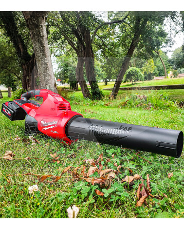 Soplador batería Milwaukee M18 FUEL F2BL-802 (x2 bat 8.0 Ah + cargador)