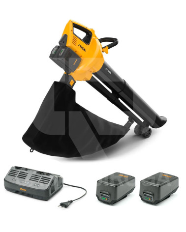 Soplador/aspirador de hojas batería Stiga VS 100e Kit (2 baterías 4.0 Ah + cargador)