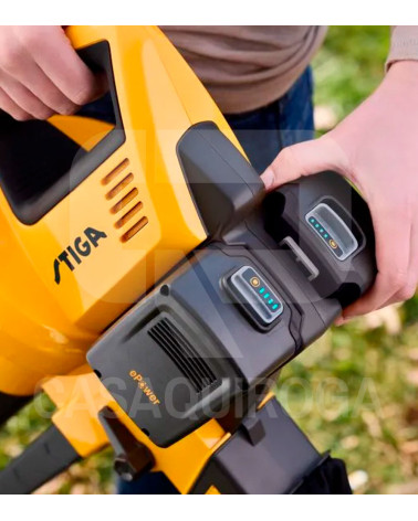 Soplador/aspirador de hojas batería Stiga VS 100e Kit (2 baterías 4.0 Ah + cargador)