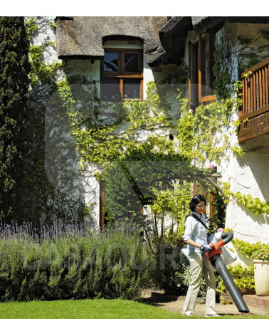 Soplador/aspirador de hojas gasolina Husqvarna 125BVx 28cc