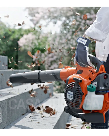Soplador/aspirador de hojas gasolina Husqvarna 125BVx 28cc