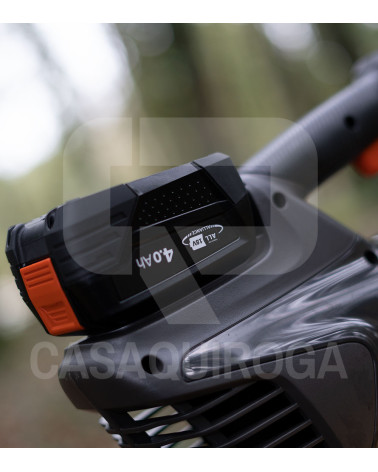 Soplador a batería Husqvarna Aspire B8X-P4A 18V (Kit batería 4.0 Ah y cargador)