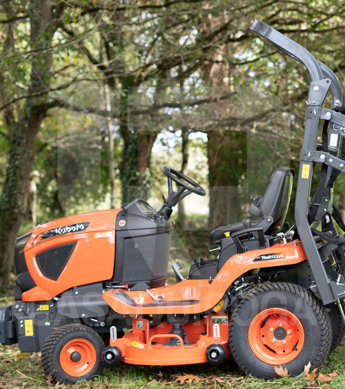 Tractor cortacésped Kubota G23-II HD 122cm 23.3cv diésel descarga alta