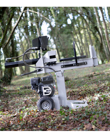 Astilladora leña gasolina 15 toneladas 3 posiciones 7HP Omega Monza