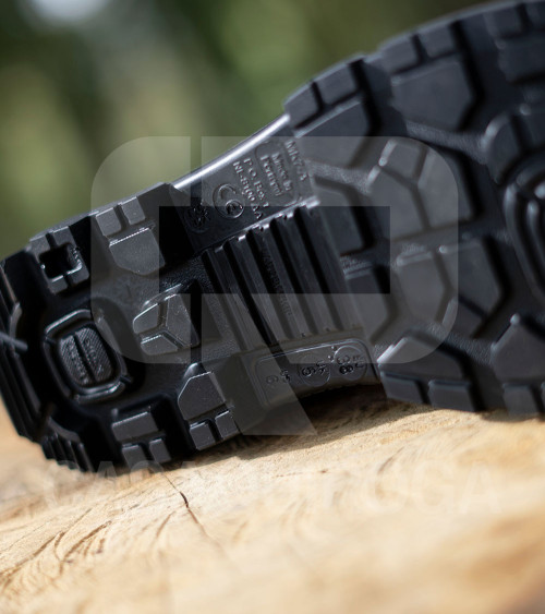 Botas de agua Dunlop RigPRO media caña marrón (37-48)