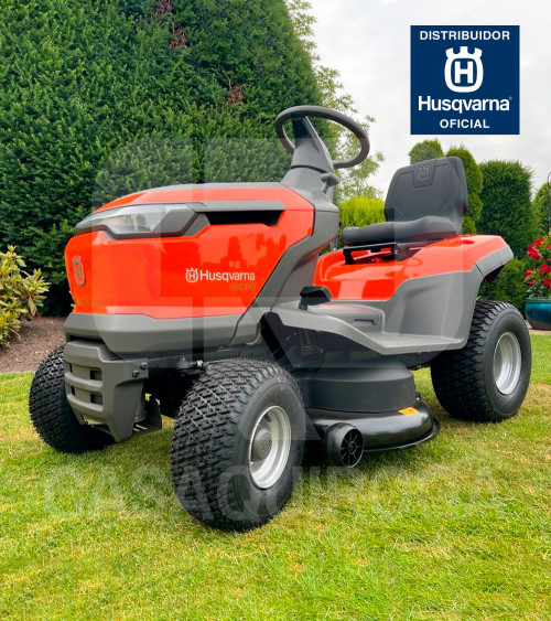Tractor cortacésped descarga lateral Husqvarna TS 112 15HP 95cm