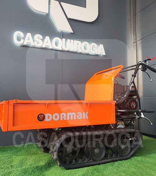 Carretilla de orugas gasolina 6,5HP 350kg Dormak TP 350 DK