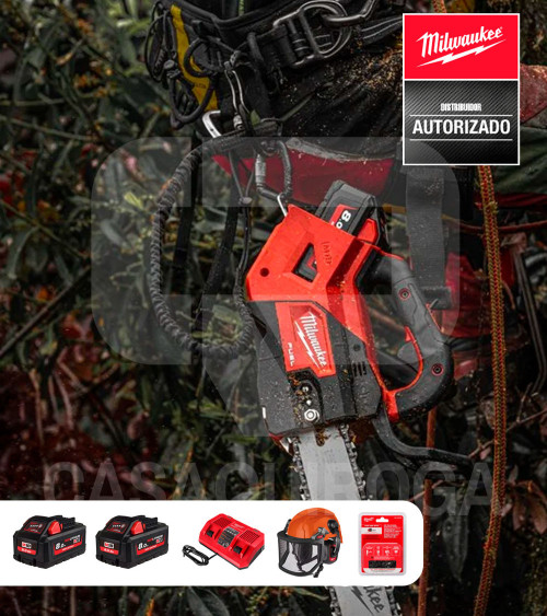 Motosierra de poda batería Milwaukee M18 FTHCHS35-802 35cm