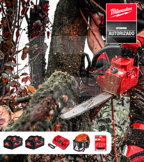 Motosierra de poda batería Milwaukee M18 FTHCHS35-802 35cm
