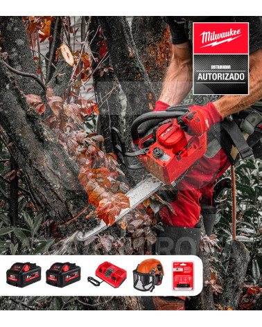 Motosierra de poda batería Milwaukee M18 FTHCHS35-802 35cm