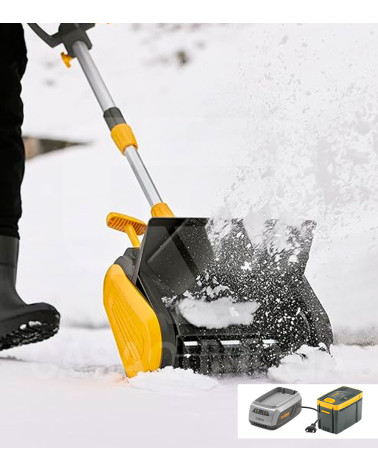 Quitanieves a batería Stiga ST 700e 50cm (2 bat 4.0Ah + cargador)