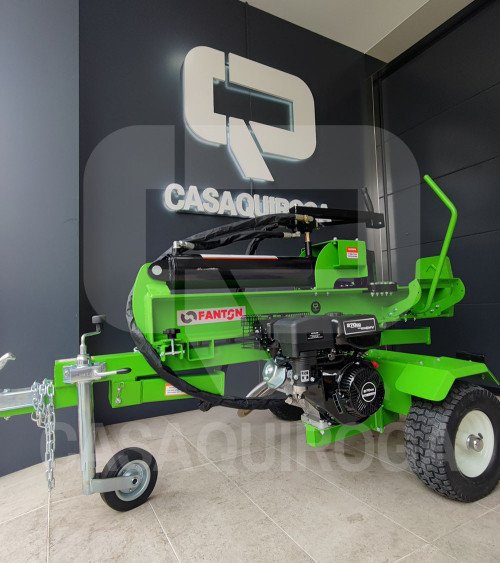 Astilladora gasolina Fanton 35 toneladas enganche remolque 390cc