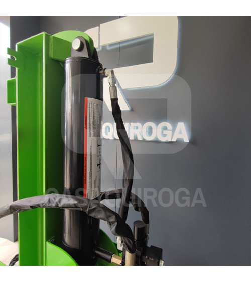 Astilladora gasolina Fanton 35 toneladas enganche remolque 390cc