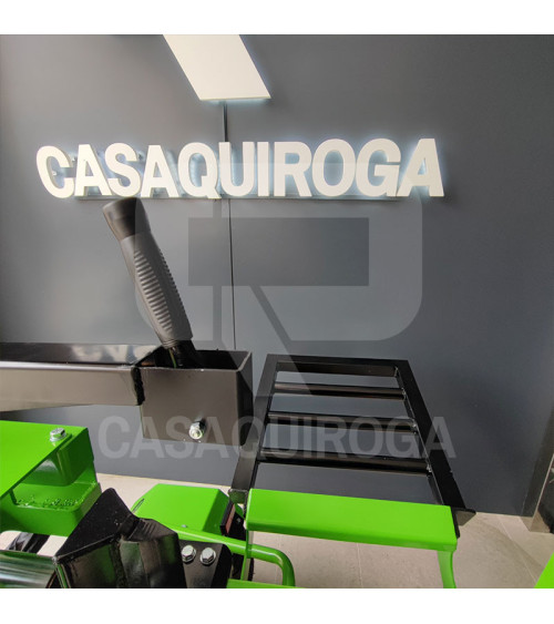 Astilladora gasolina Fanton 35 toneladas remolque homologado