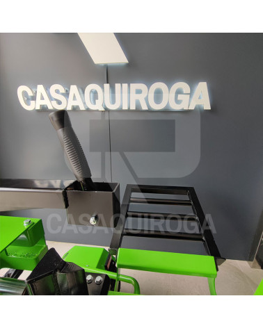 Astilladora gasolina Fanton 35 toneladas remolque homologado