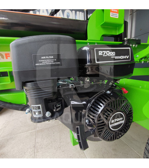 Astilladora gasolina Fanton 35 toneladas remolque homologado