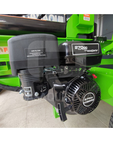 Astilladora gasolina Fanton 35 toneladas remolque homologado