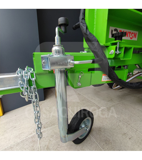 Astilladora gasolina Fanton 35 toneladas remolque homologado