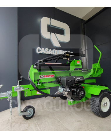 Astilladora gasolina Fanton 35 toneladas remolque homologado