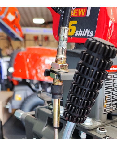 Motoazada gasolina Roteco Europa 1100 semi-profesional sin correas (con ruedas y arado)