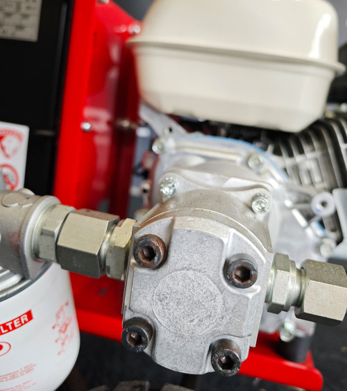 Astilladora leña gasolina Honda 11 toneladas Ceccato