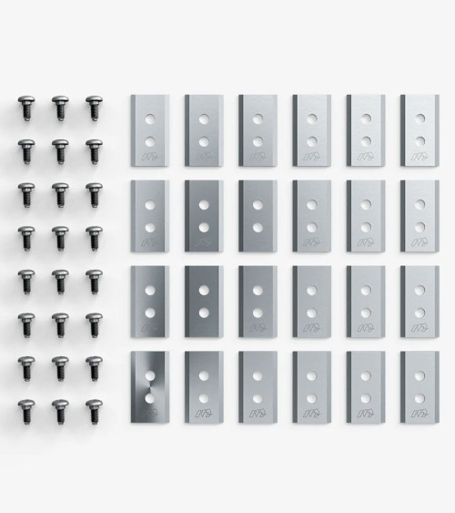 Pack de 24 cuchillas para robots cortacésped LUBA 1 y LUBA 2 y Yuka