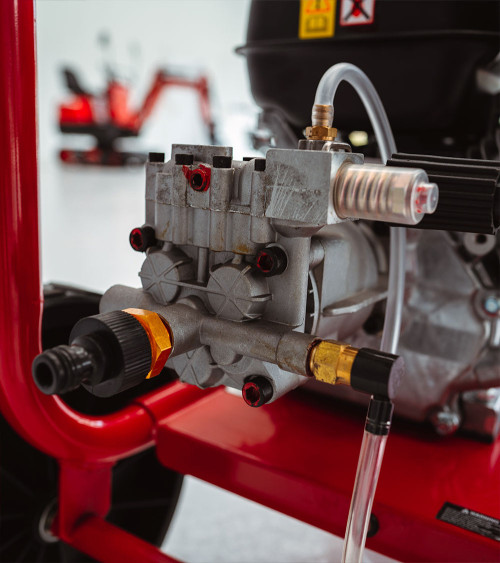 Hidrolimpiadora gasolina 7.0HP 660 l/h 240 bar Roteco DU 240