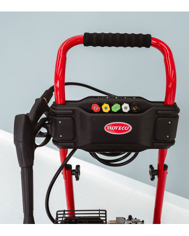 Hidrolimpiadora gasolina 7.0HP 660 l/h 240 bar Roteco DU 240