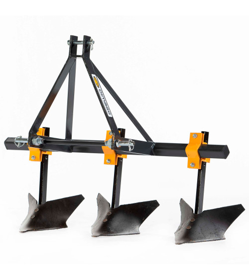 Asurcador 3 surcos para minitractor 1.2 metros 12-18HP Dimago