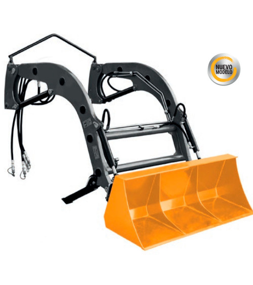 Pala cargadora frontal 300 kg para mini tractores Mitshubisi