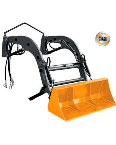 Pala cargadora frontal 300 kg para mini tractores Mitshubisi