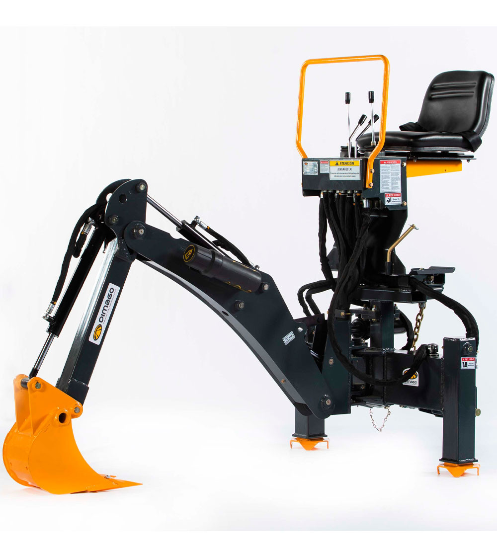 Retroexcavadora mini hidráulica para tractor Dimago
