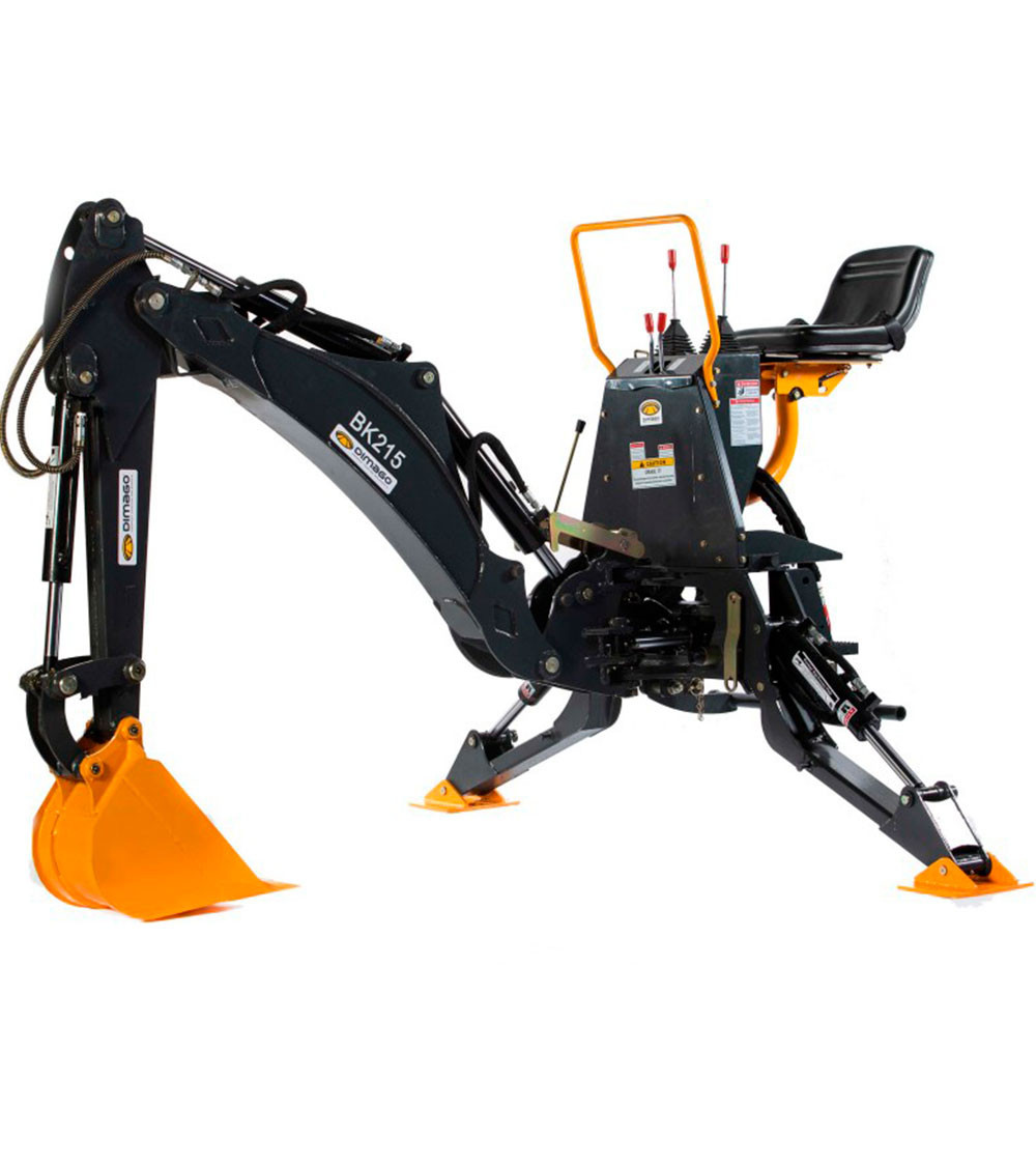 Retroexcavadora para tractor 30cm cazo Dimago (40 a 80 HP)