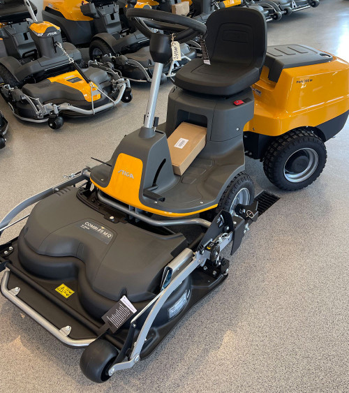 Rider Cortacésped de corte frontal Stiga Park 500 + Combi 95 Q Plus