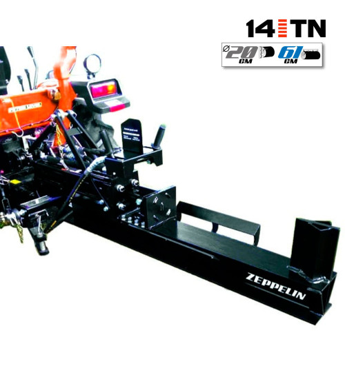 Astilladora de leña tractor 14 toneladas Zeppelin ESASTTR09Z