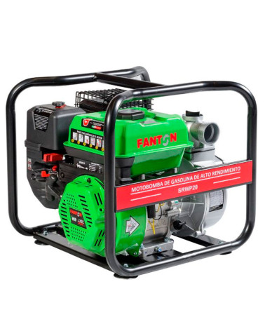 Motobomba gasolina Fanton PB807 212cc 7cv 425 l/m para manguera de 2"
