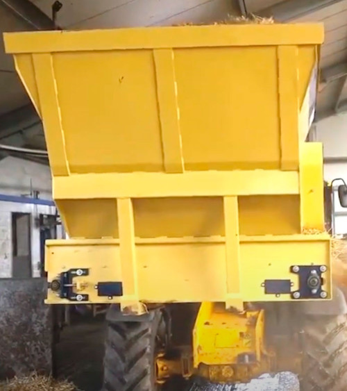 Encamadora suspendida Zeppelin 1.20 mt ancho y 1.33 m3 de capacidad