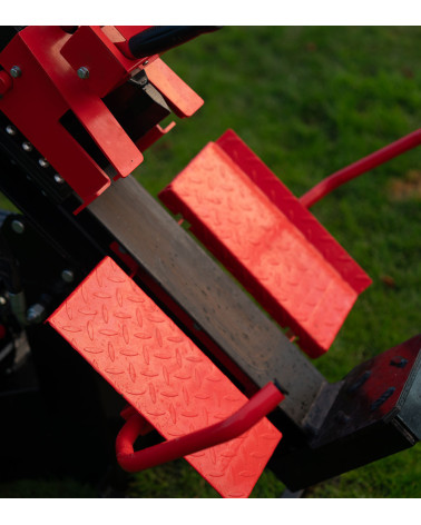 Astilladora leña 22 toneladas gasolina 3 posiciones doble bomba Roteco TOP LINE