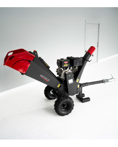 Biotrituradora gasolina Roteco GS15002 15cv 120mm enganche remolque