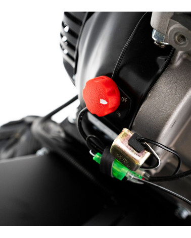 Biotrituradora gasolina Roteco GS15002 15cv 120mm enganche remolque