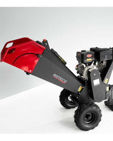 Biotrituradora gasolina Roteco GS15002 15cv 120mm enganche remolque