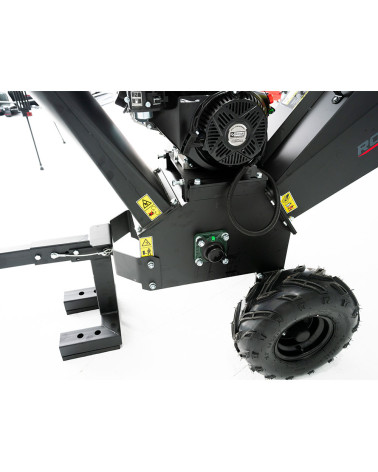 Biotrituradora gasolina Roteco GS15002 15cv 120mm enganche remolque