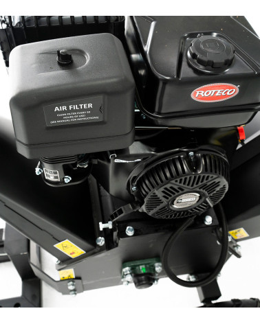 Biotrituradora gasolina Roteco GS15002 15cv 120mm enganche remolque
