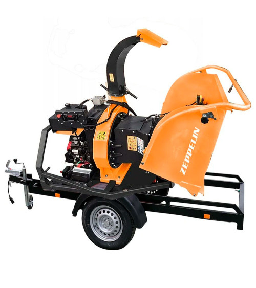 Biotrituradora profesional Honda 18HP 12cm 725kg remolque homologado ES71918NZR